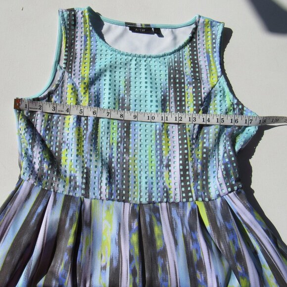 Apt. 9 Women Midi Casual Tank Sleeveless Dress Flowy Skirt with Pockets Size L - Picture 5 of 6